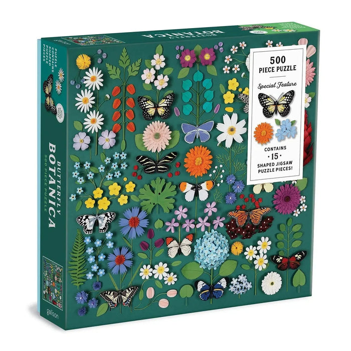 Butterfly Botanica 500-Piece Puzzle