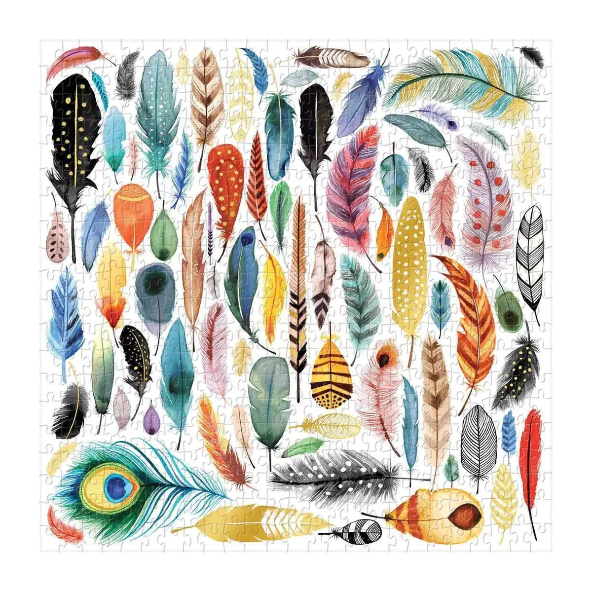 Feathers 500-Piece Puzzle