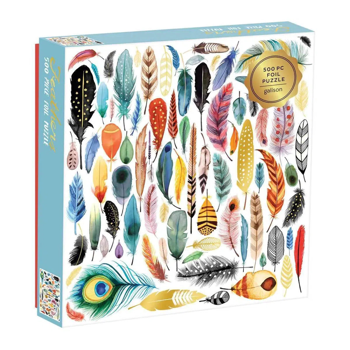 Feathers 500-Piece Puzzle