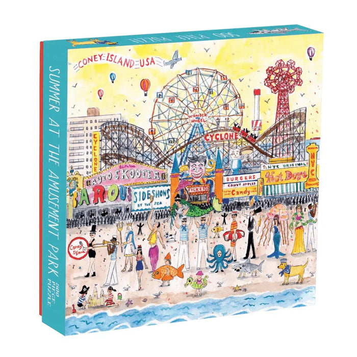 Summer at the Amusement Park 500-Piece Puzzle