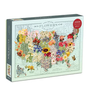 USA State Flowers 1000-Piece Puzzle