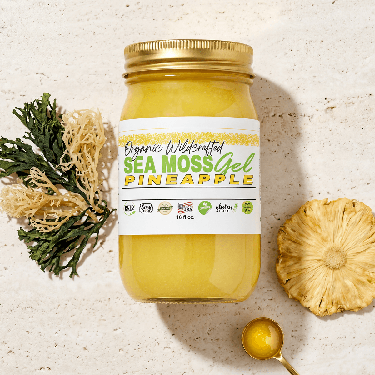 Pineapple Sea Moss Gel