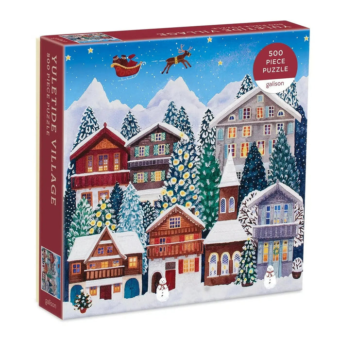 Yuletide Village 500-Piece Puzzle