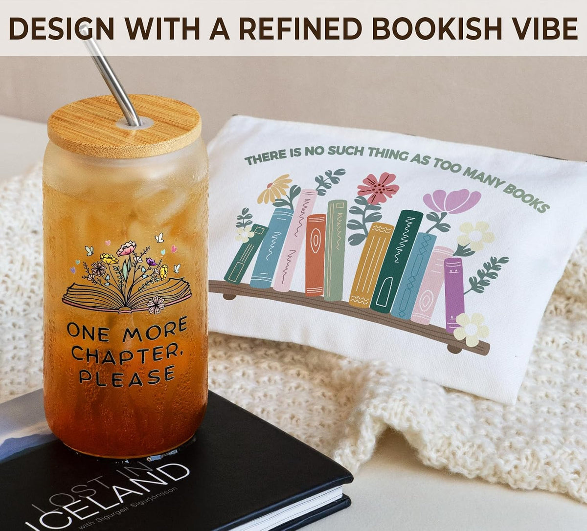 Book Lover Gifts for Women Bookish Accessories Reading Lovers Bookworm Gift