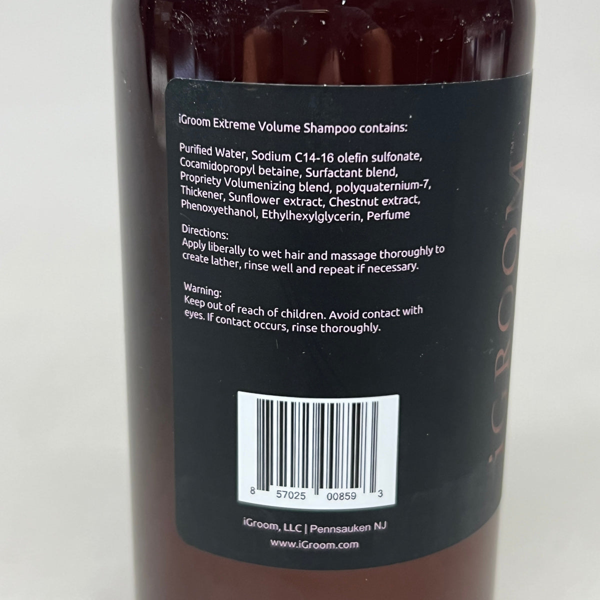iGroom Extreme Volume Dog Shampoo